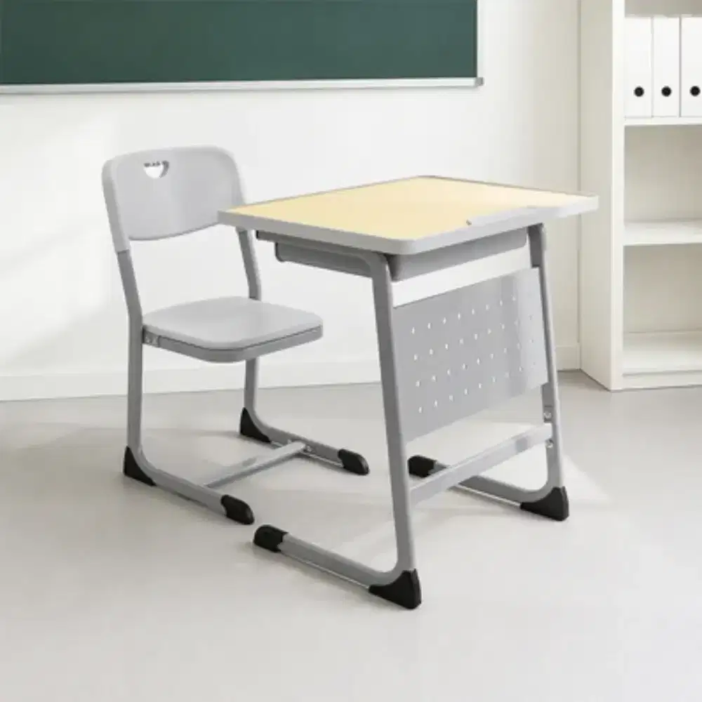 JIVORA SET MEJA + KURSI SEKOLAH