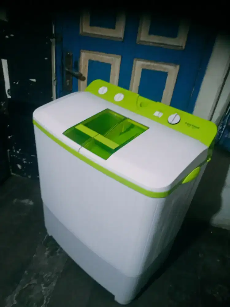 Jual mesin cuci Polytron kapasitas 9,5kg mesin ori normal bisa diantar