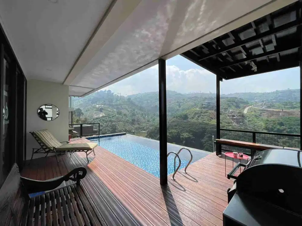 Turun Harga Hingga 1M villa Dago  Best view fasilitas kolam renang hangat Aktif Tersewa