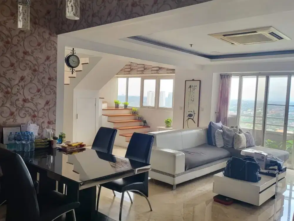 Jual Penthouse Apartemen Bonavista Luas 219 m2 Jarang Ada , Ada 4 Kamar tidur dan Type LOFT