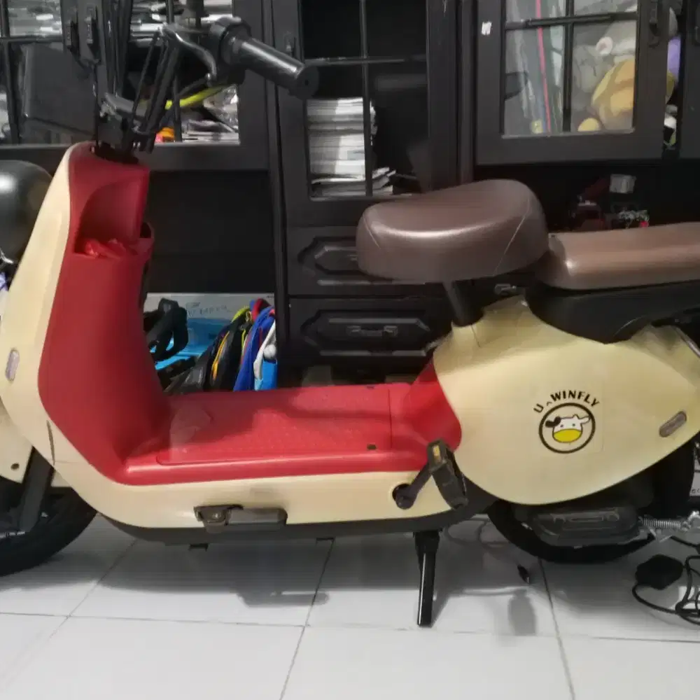 Sepeda Listrik Uwinfly Rf7 bks, batre drop, layar patah tpi masi nyala