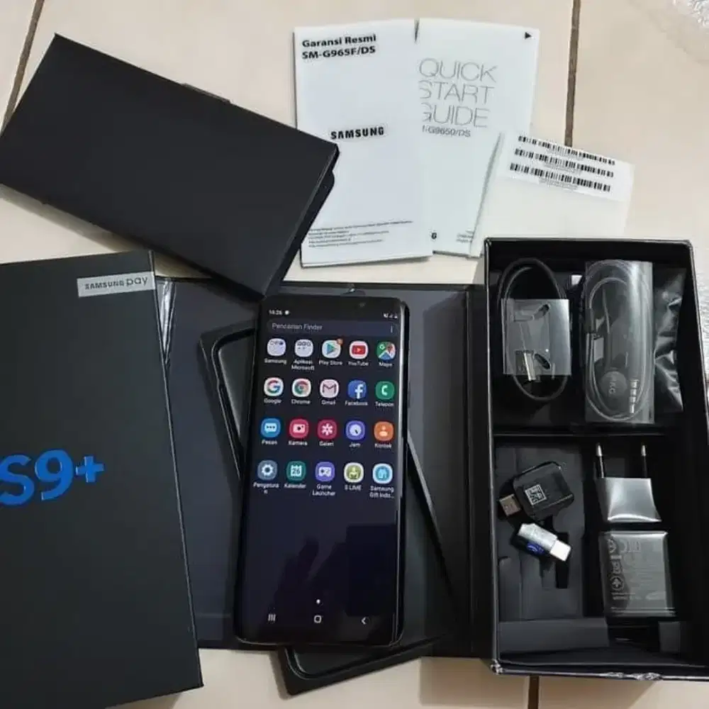 Samsung galaxy s9 plus ram 6gb rom 64gb fual sim sein