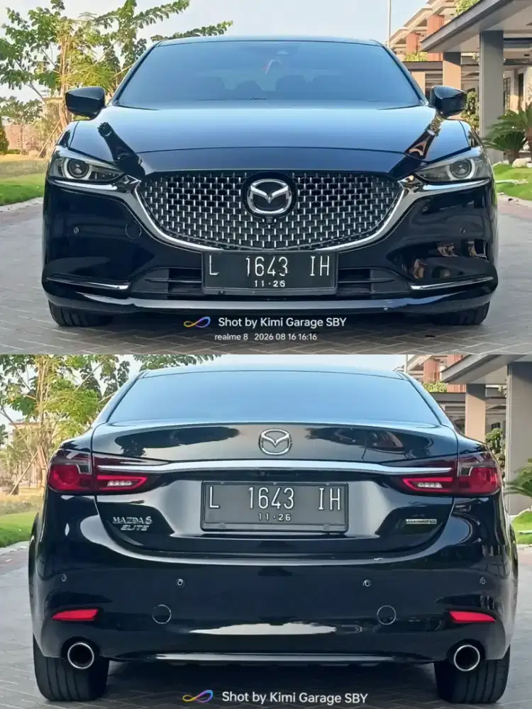Mazda 6 SkyAktiv G Tahun 2021 Plat L Surabaya Service Record..