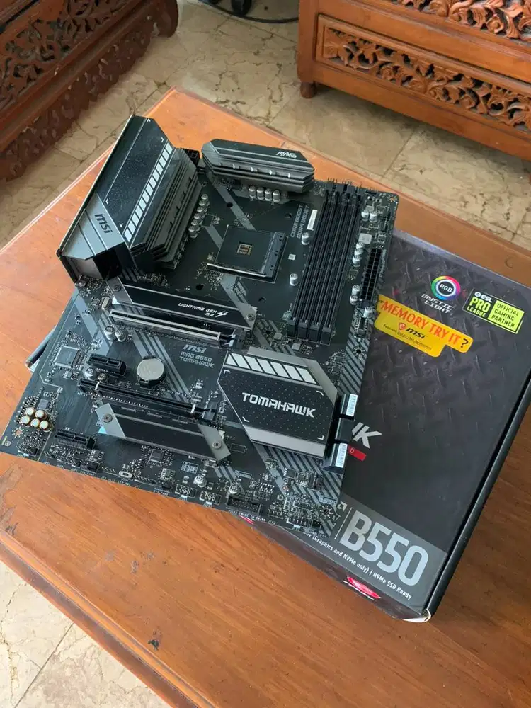 Motherboard MSI MAG B550 TOMAHAWK Socket AM4 Support Ryzen 3000/5000 S