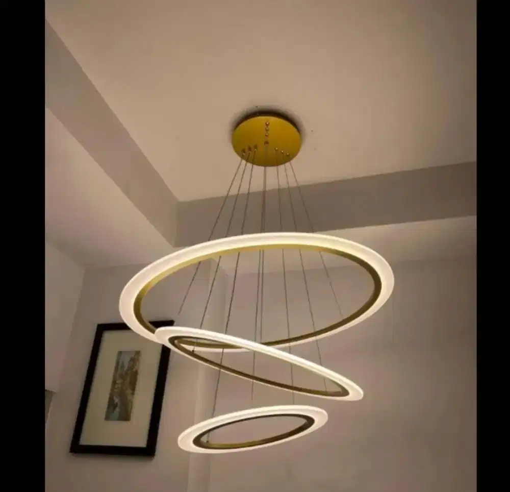 Lampu gantung 3 cincin