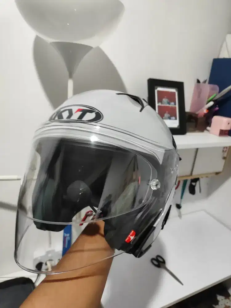 helm kyt nfj grey size xl
