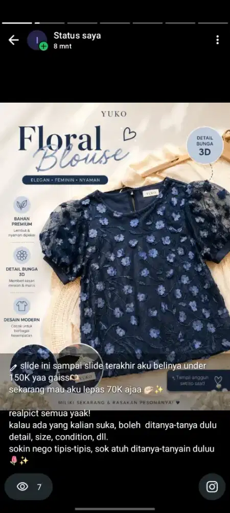 Yuko Floral Blouse
