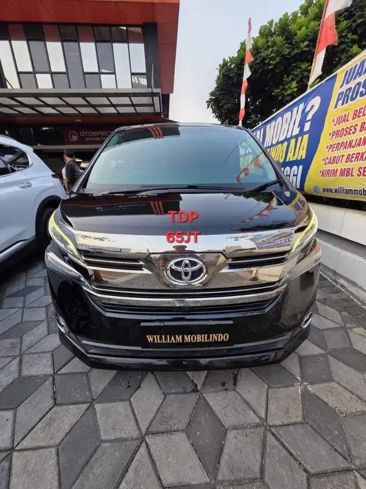 Toyota Vellfire G 2.5 Matic Tahun 2015 Kondisi Mulus Terawat Istimewa