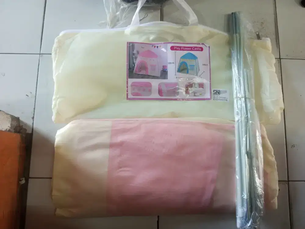 Mainan Anak Tenda Rumah muat 4-5anak