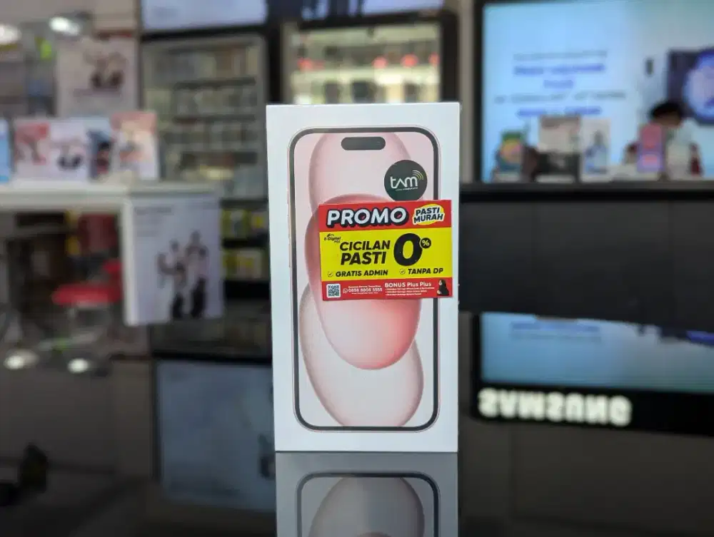 READY IPHONE 15 BASIC IBOX BISA KREDIT CICILAN RINGAN