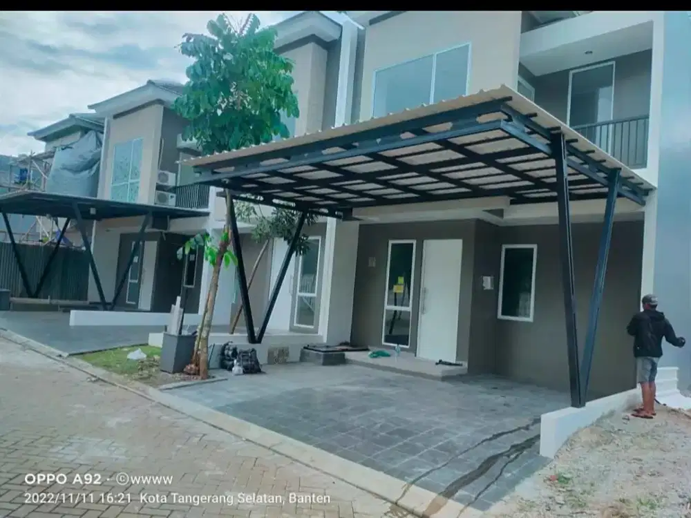 Kanopi murah berikut atap