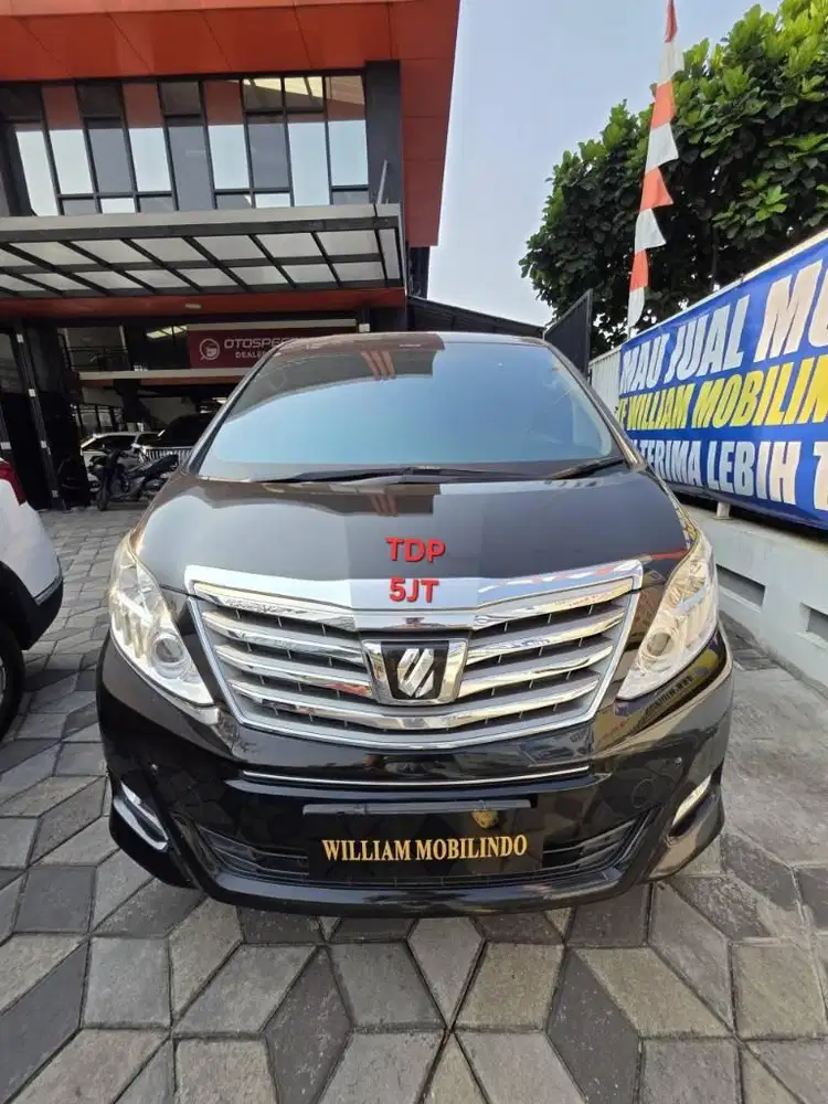 Toyota Alphard X Matic Tahun 2014 Kondisi Mulus Terawat Istimewa
