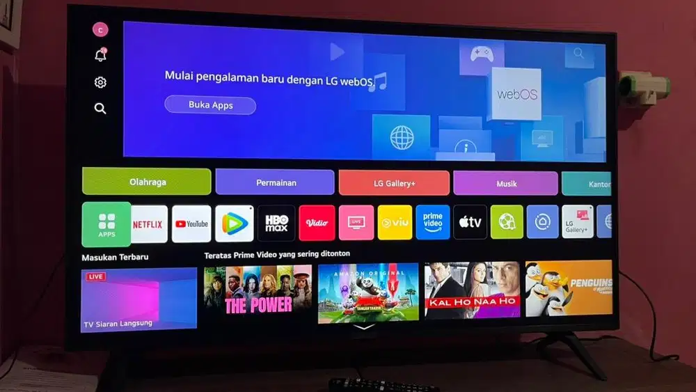 Smart tv LG 4K 43 inch