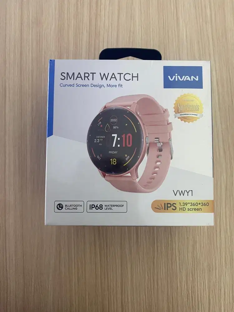smartwatch vivan vwy1 pink