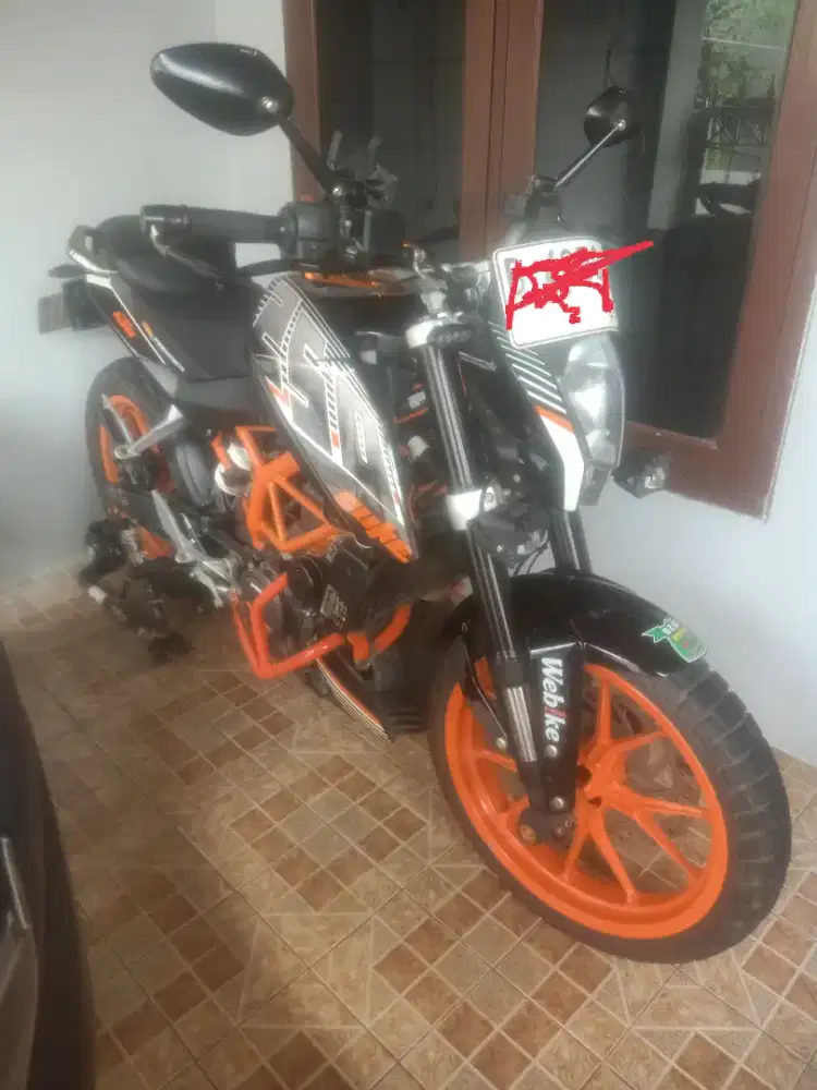 Dijual motor KTM ...250 CC THN 2016