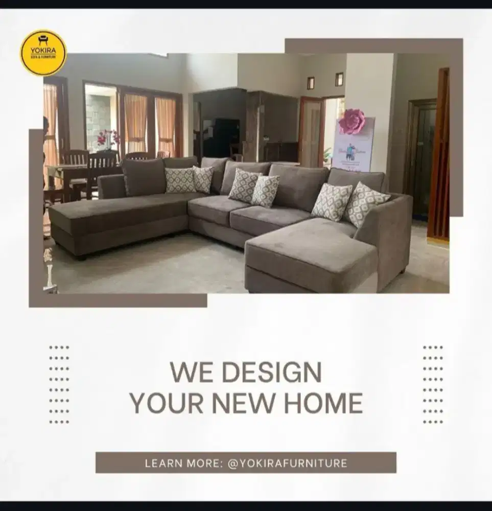Sofa tamu sofa santai sofa L sofa modern sofa bed soda minimalis sofa
