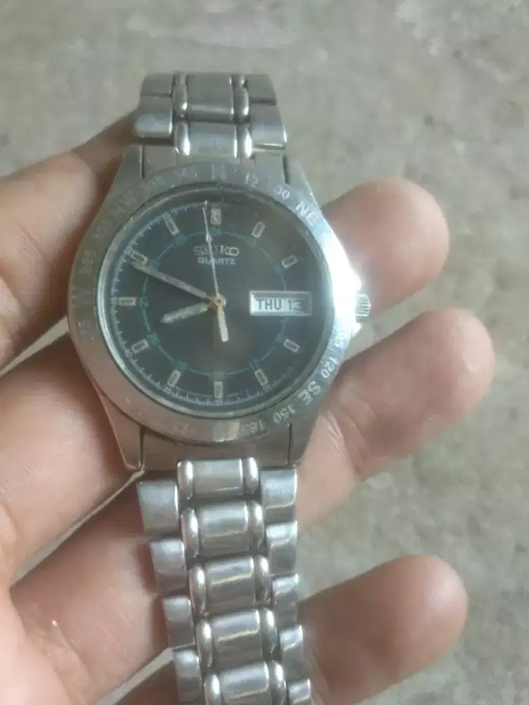 Jam Seiko Quartz compass original
