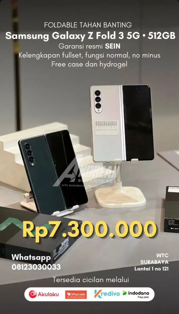 Samsung Galaxy Z Fold 3 5G • 512GB