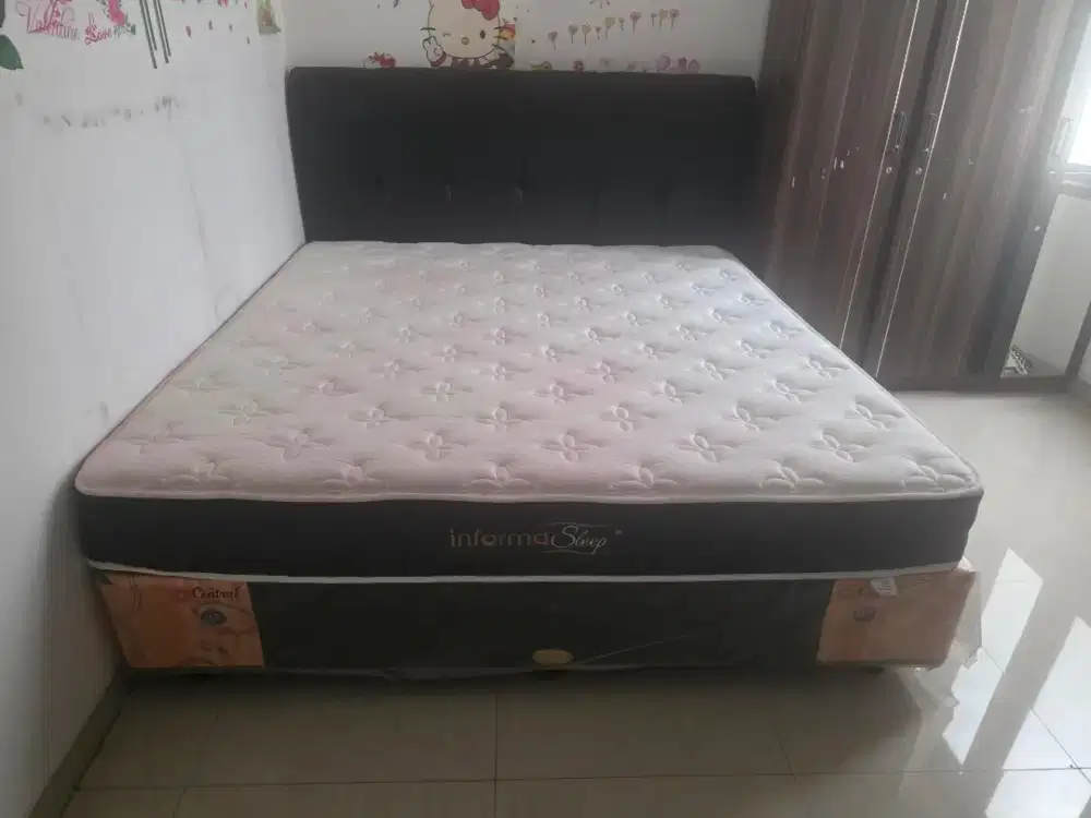 Jual Ranjang Springbed set bekas