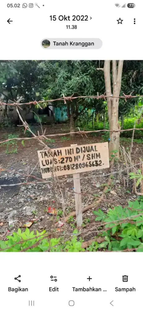 Dijual Cepat tanpa perantara
