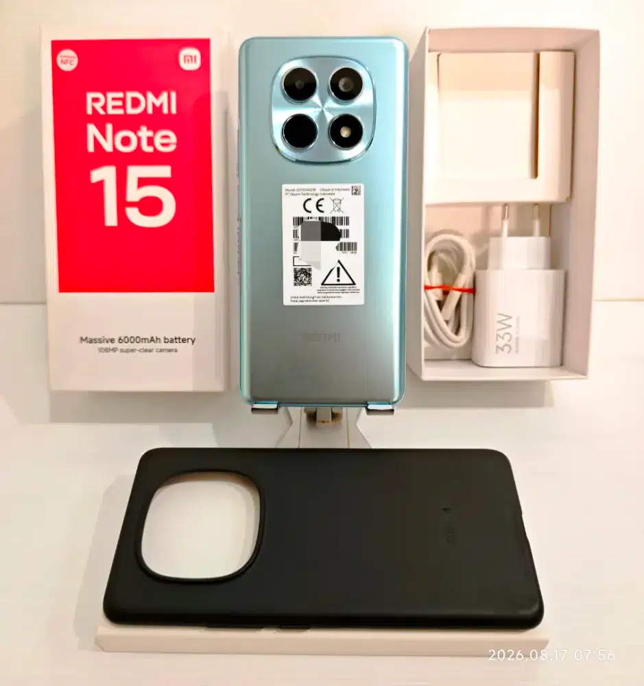 Xiaomi Redmi Note 15 8/128 Gb Likenew 99% Resmi Agustus 2027 bs Tt/BT