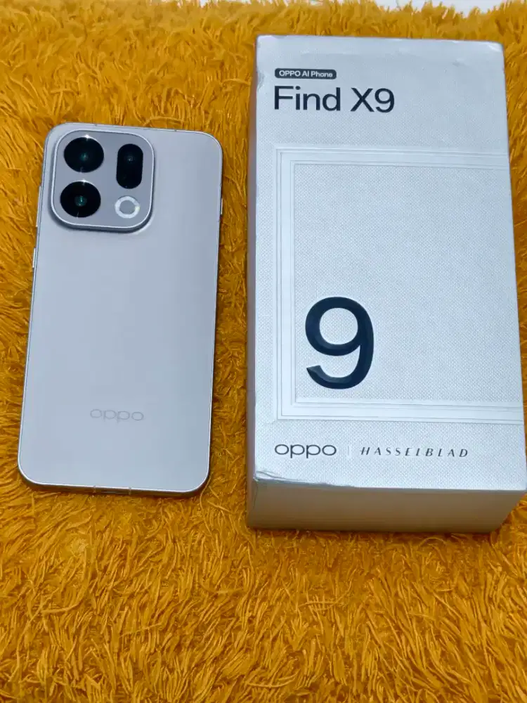 Oppo Find X9 BASIC 16GB/512 GB Titanium Grey Fullset Resmi