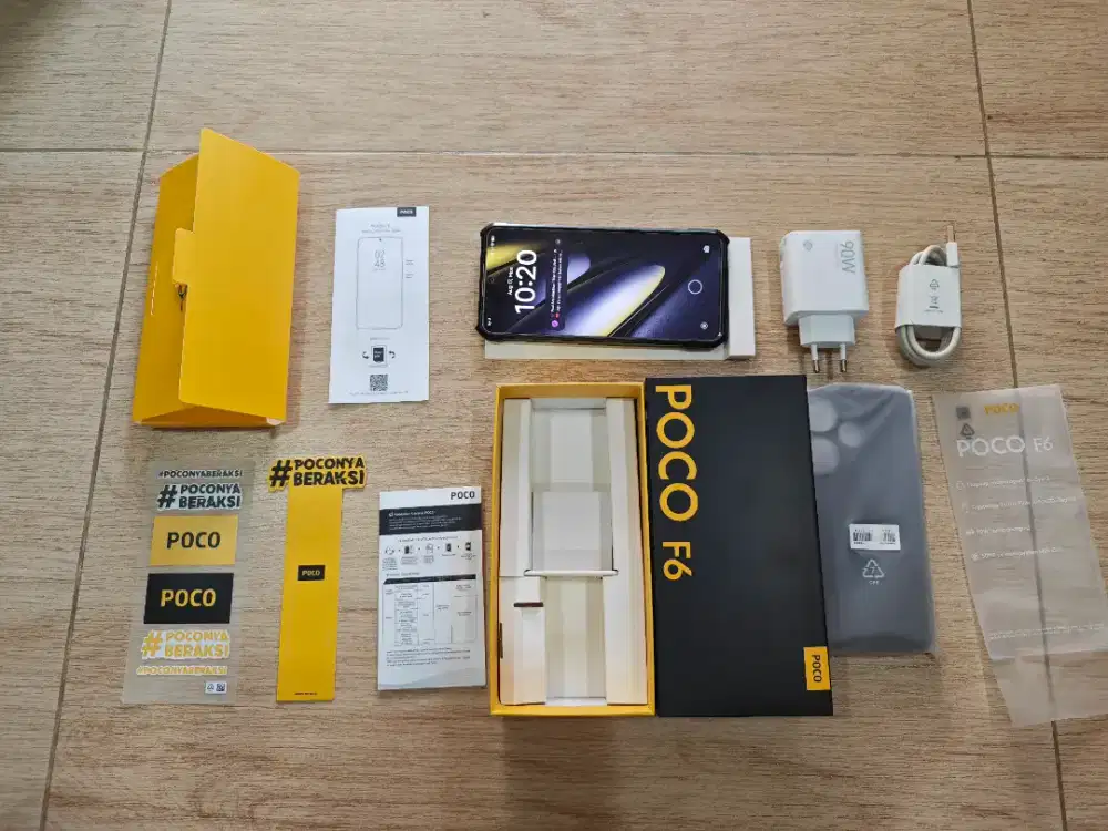 WTS POCO F6 TITANIUM 12/512 FULLSET