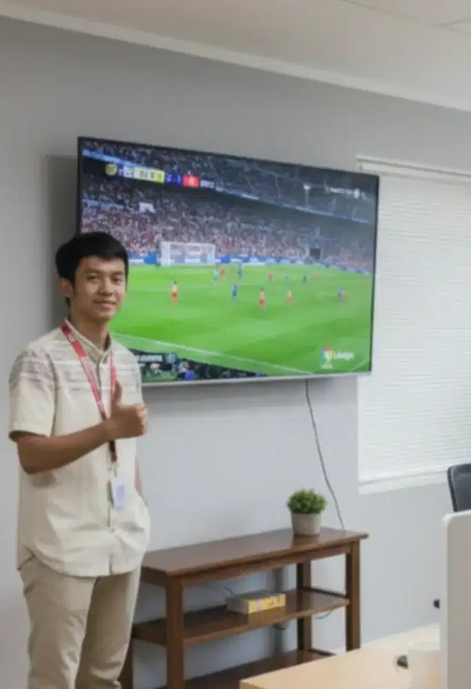 pasang dan jual bracket buat gantungan tv led lcd di tembok kuat kokoh