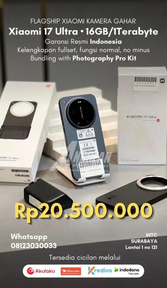 Xiaomi 17 Ultra • 16GB/ITerabyte