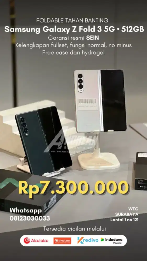 Samsung ZFold 3 second