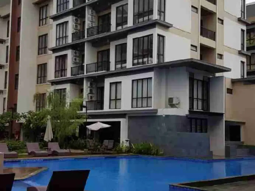 Dijual Apartemen Semi Furnished tipe 3BR Di Apartemen Asatti BSD