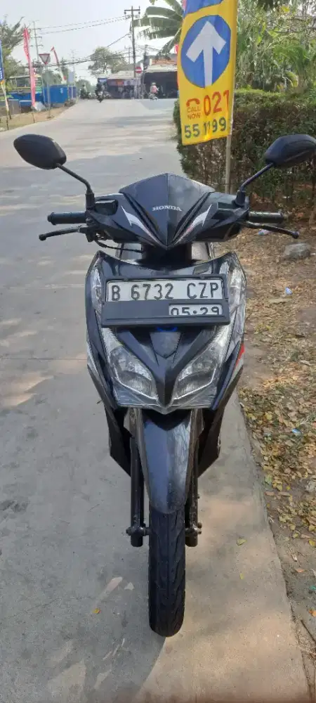 HONDA VARIO 125 KZR 2014, PLAT TANGERANG KOTA, FULL ORIGINAL