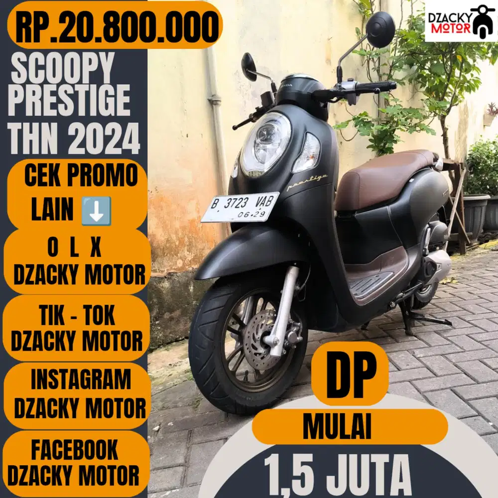 SCOOPY PRESTIGE 2O24 SECOND LIKE NEW