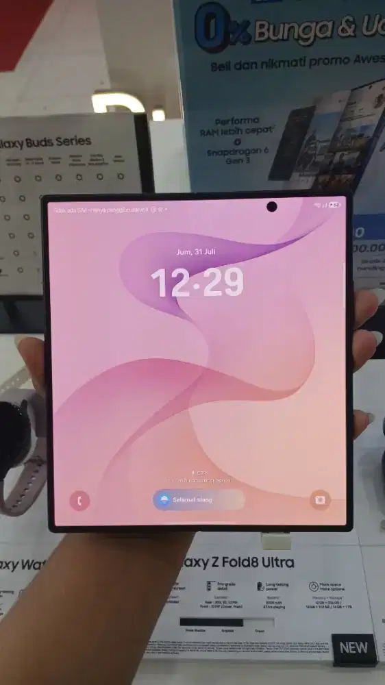 PROMO CICILAN 0% SAMSUNG ZFOLD 8 ULTRA