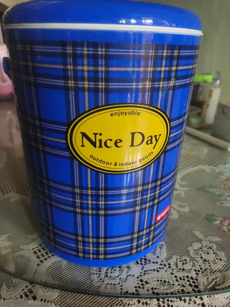 TERMOS NASI ES / ICE BUCKET RICE BUCKET 8 LITER LION STAR NICE DAY