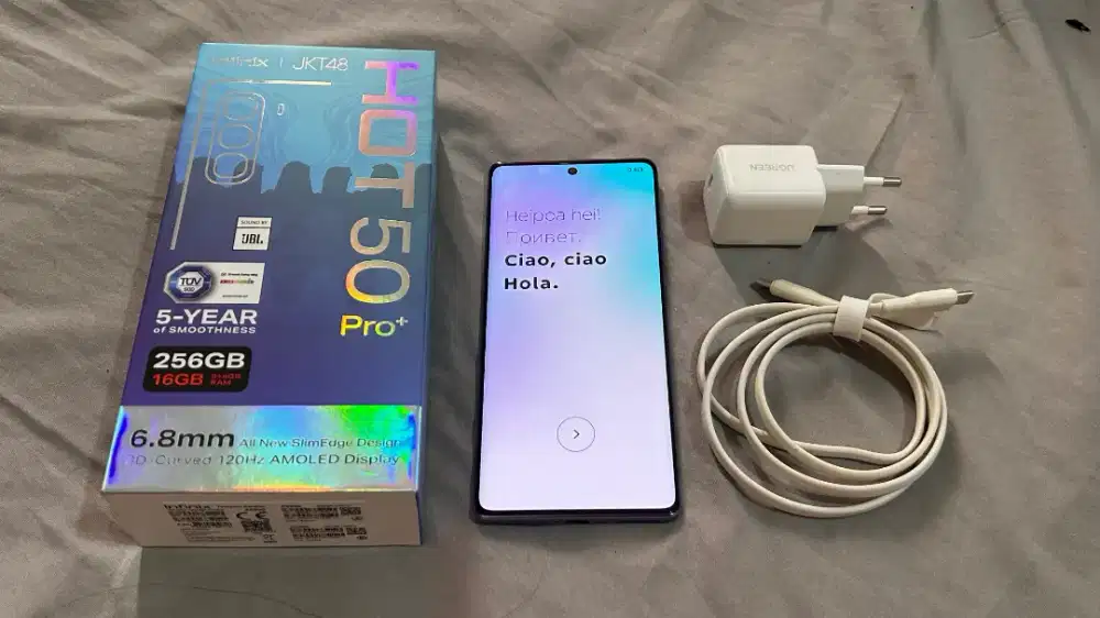 INFINIX HOT 50 PRO PLUS FULL SET 256GM / 8GB