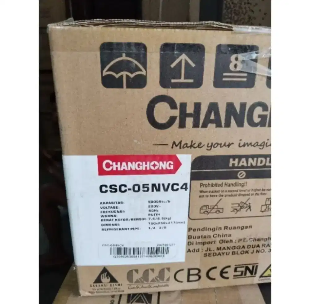 Dijual ac bekas pemakaian 1 th