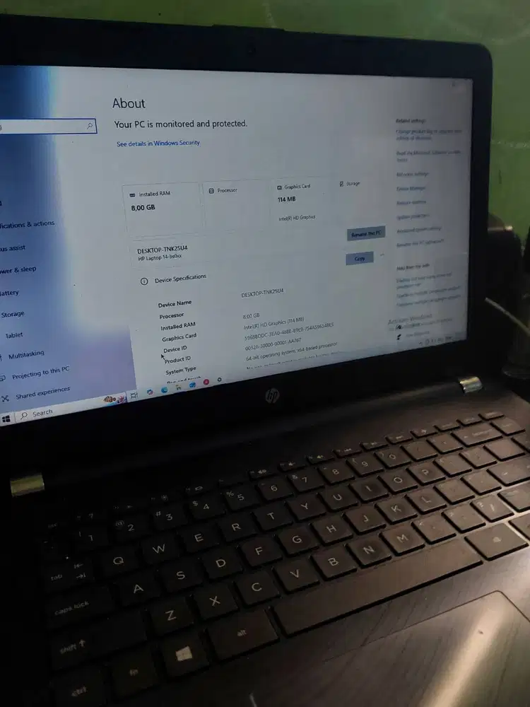 HP Laptop 14-bs0xx (Seri HP 14-bs000)