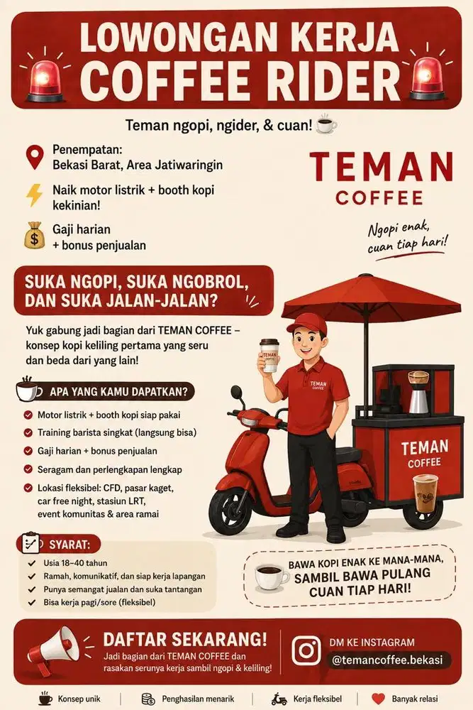 Coffee Rider area Jatiwaringin Bekasi