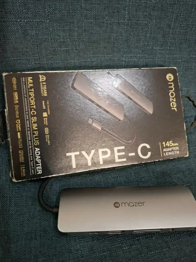 Mazer Multiport C Slim Plus 9in1