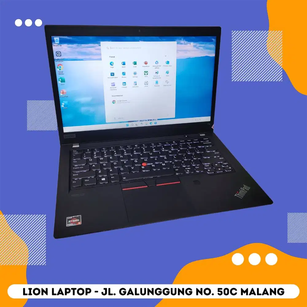 RAM 16GB AMD Ryzen 5 PRO SSD 256GB Lenovo Thinkpad T14 [17|08]