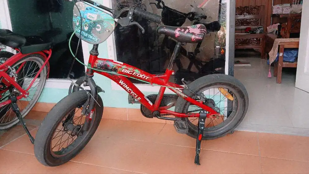 Sepeda Anak Wimcycle Bigfoot Ori 16 Inchi