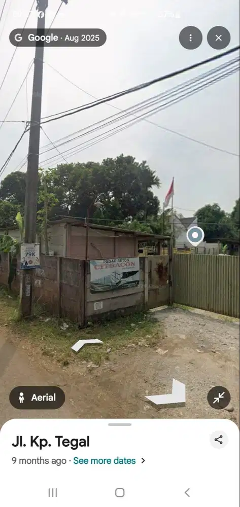 Dijual Tanah SHM 1340m² di Samping Perum Iswara