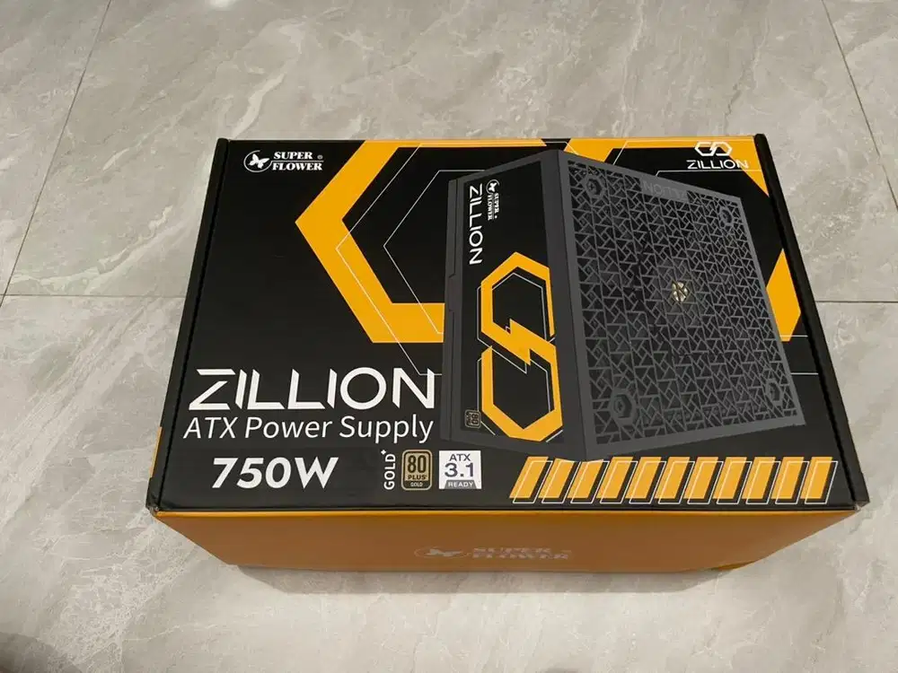 Jual PSU/power supply Super flower zillion 80+ gold 750W