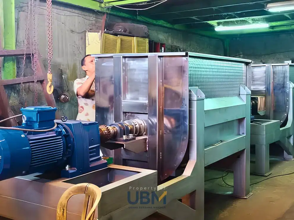 Mesin Mixer Ribbon Powder untuk Bahan Bubuk (Bumbu Tabur, Tepung, dsb)