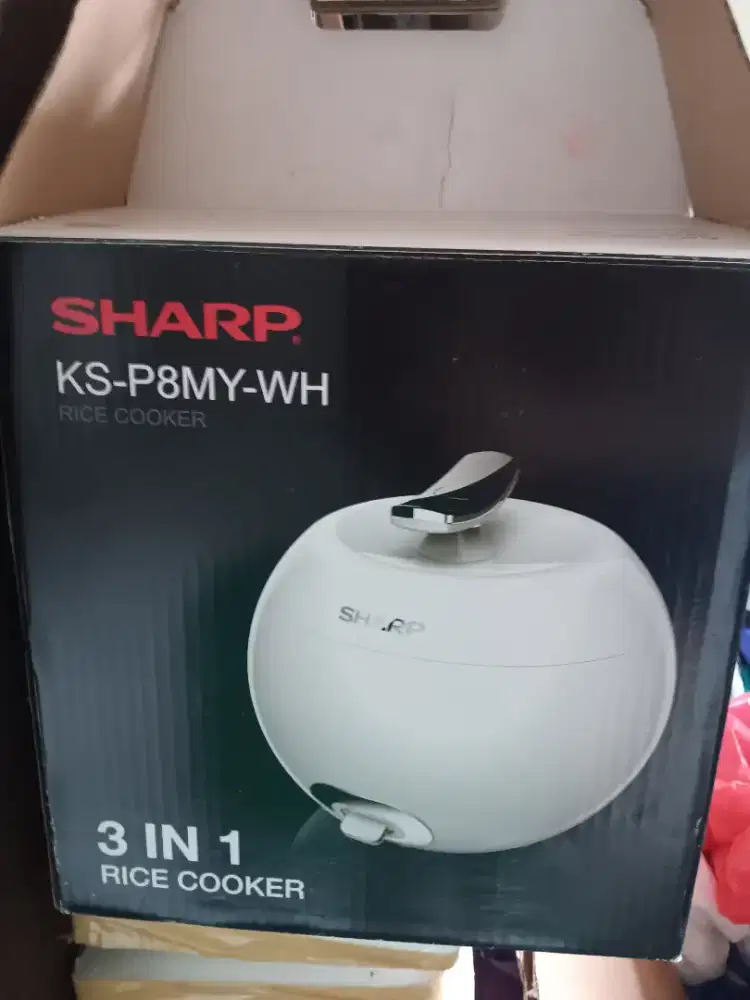 Ricecooker sharp blm dpakai sama sekali