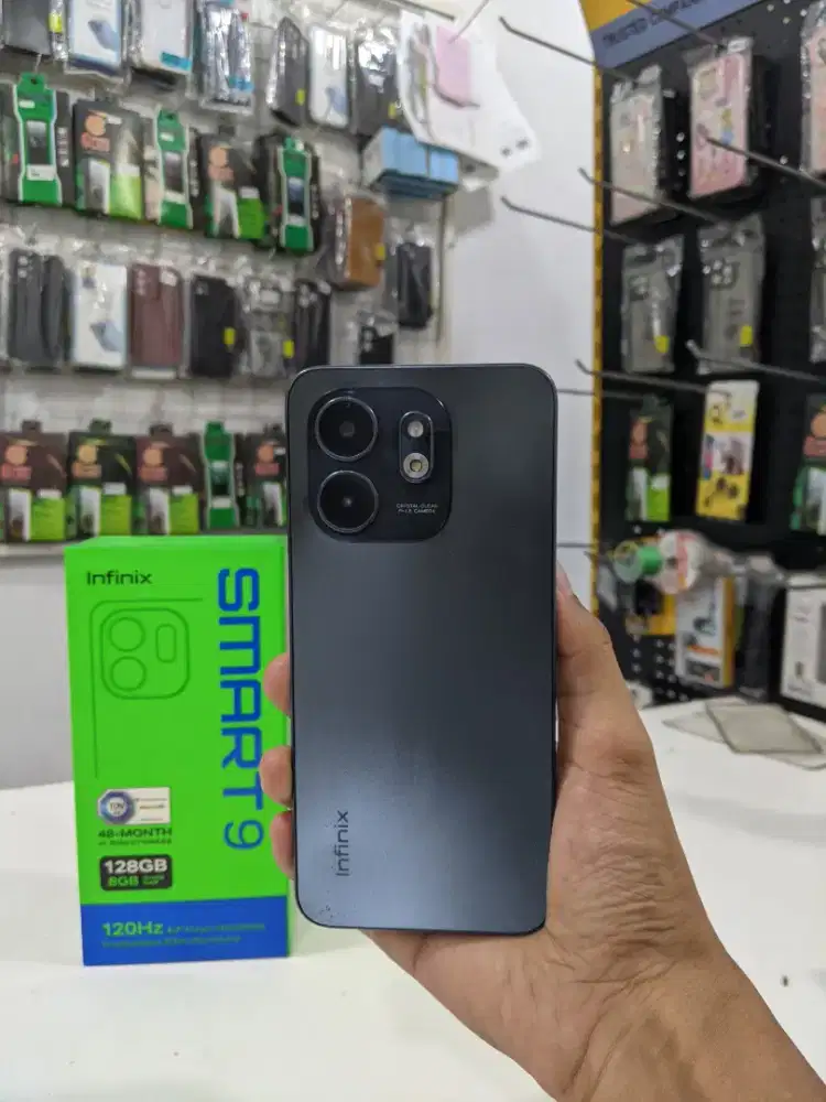 infinix Smart 9 Ram 8GB 4+4GB/128GB Fullset ori
