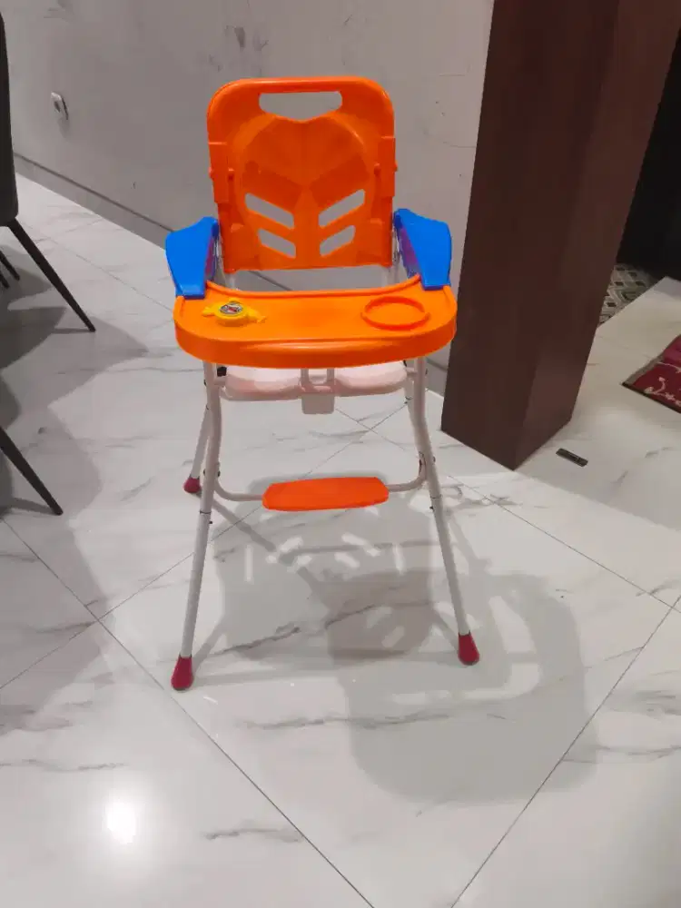 High Chair / Kursi Makan Bayi Lipat Preloved (Kondisi Bagus & Kokoh)