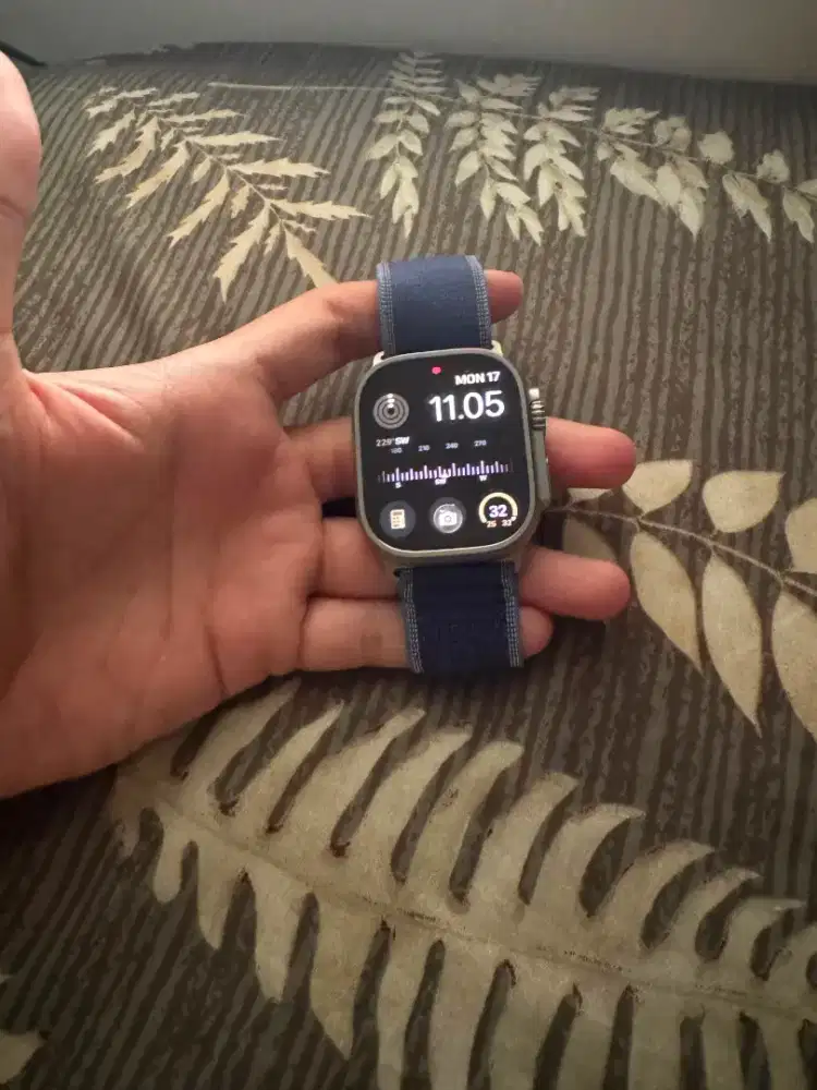 BH100 apple watch ultra 3 ibox natural titanium trail loop