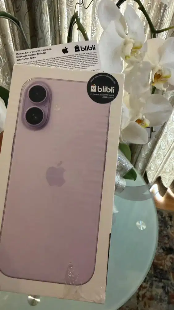 [BNIB] IPHONE 17 256GB LAVENDER GARANSI BLIBLI